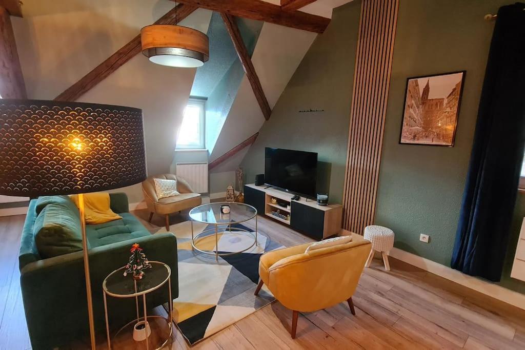 Duplex Centre - Le Marche Apartment Obernai Exterior foto